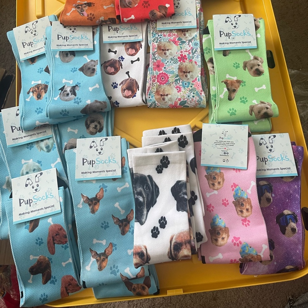 Pup socks- Making moments Special